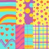 Wzory na kolorowe chusty