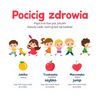 Plakat: Pociąg zdrowia — ruchy