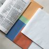 Zbliżenia papierów — tekstury do dotyku
