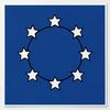 Kontur flagi Unii Europejskiej (duża karta)