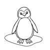 Kolorowanka pingwina