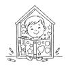 Kolorowanka — Dekoruj swój domek