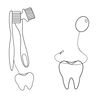 Kolorowanka: Narzędzia dentysty