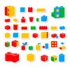Arkusz naklejek / ikon klocków