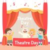 Plakat powitalny 'Dzień Teatru' dla sali
