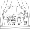Kolorowanka — scena teatralna