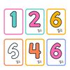 Fiszki z numerami 1–6 (do nauki numerów)