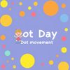 Plakat: Dzień Kropki — Kropkowy Ruch