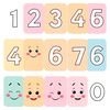 Kartoniki z buźkami 1–10