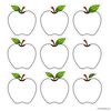 Szablon jabłuszek – do wycięcia