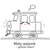 Kolorowanka uspokajająca 'Mały wagonik'