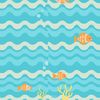 Arkusz 'morze' — tło na podłogę