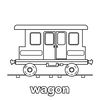 Wagon — kolorowanka