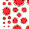 Szablony plasterków arbuza do wycięcia (naklejanki)