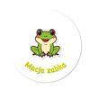 Projekt naklejki 'Mała żabka'