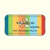 Naklejka/etykieta na koszyk — 'Kredki do ponownego użycia'