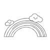 Kolorowanka — Prosta tęcza