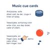 Karta piosenki i gestów