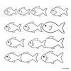 Szablony rybek do wycięcia