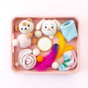 Stacja: Miękko i radośnie — tacka sensoryczna