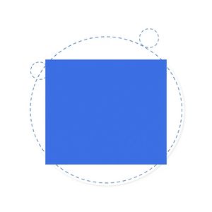 Szablon talerzyka: moja flaga z gwiazdek