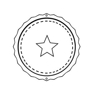 Szablon odznaki policjanta — do wydruku i ozdabiania