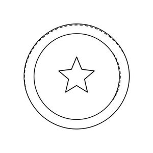 Szablon odznaki policjanta — do wydruku i ozdabiania