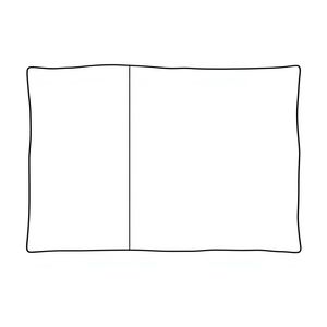 Szablon flagi do malowania palcami