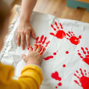 Zdjęcie aktywności: malowanie palcami