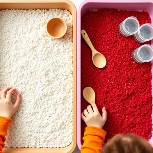 Zdjęcie inspiracyjne: tacki sensoryczne