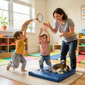 Krótka aktywność ruchowa — Koci tor