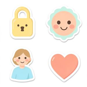 Ikony zaufania — zestaw graficzny