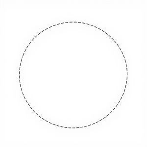 Szablon: Krążek naleśnika (do wydruku)