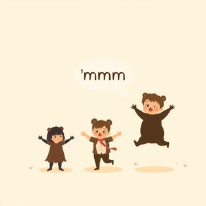 Ilustracja ruchowa — naśladujemy misie