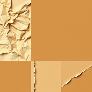 Wzory papierowego 'futra' - arkusz tekstur