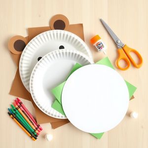 Materiały i narzędzia — flat lay