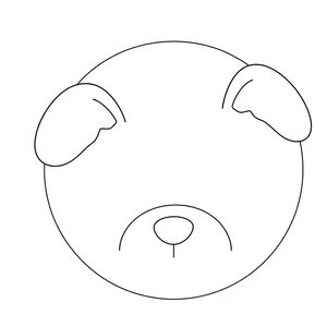 Szablony: talerzyk, uszka, pyszczek