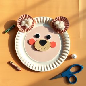 Przykładowy portret misia — wzór