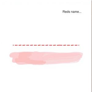 Szablon kartki A4 — miejsce na czerwony pasek