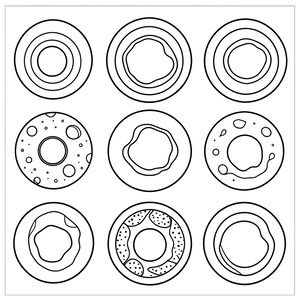 Szablony kraterów — gotowe do wydruku