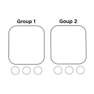 Szablon kartonika — puste pola