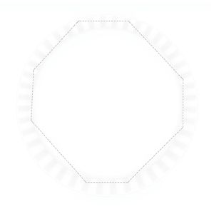 Szablon koła do piłki (do wydruku)