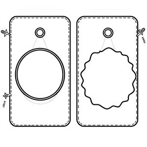 Szablon odznaki — Mały Pisarz