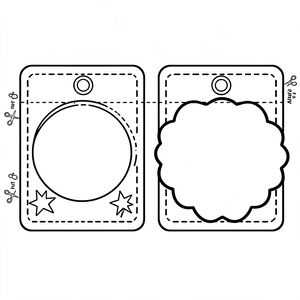 Szablon odznaki — Mały Pisarz