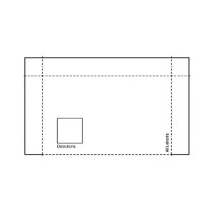 Szablon kartonowej podstawki (A4)