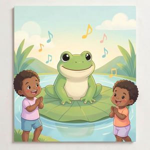 Plakat tytułowy — Dzień Żaby