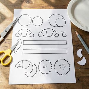 Szablony do wycięcia — kółka i paski