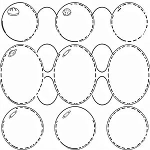 Szablony etykiet na talerzyki (okrągłe)