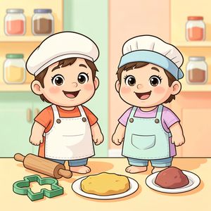 Piekarz i cukiernik — przyjazne postacie