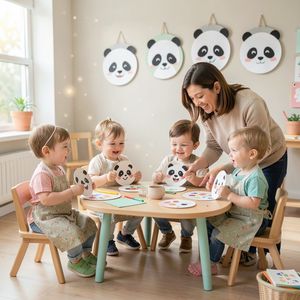 Plakat scenka z zajęć — Dzień Pandy